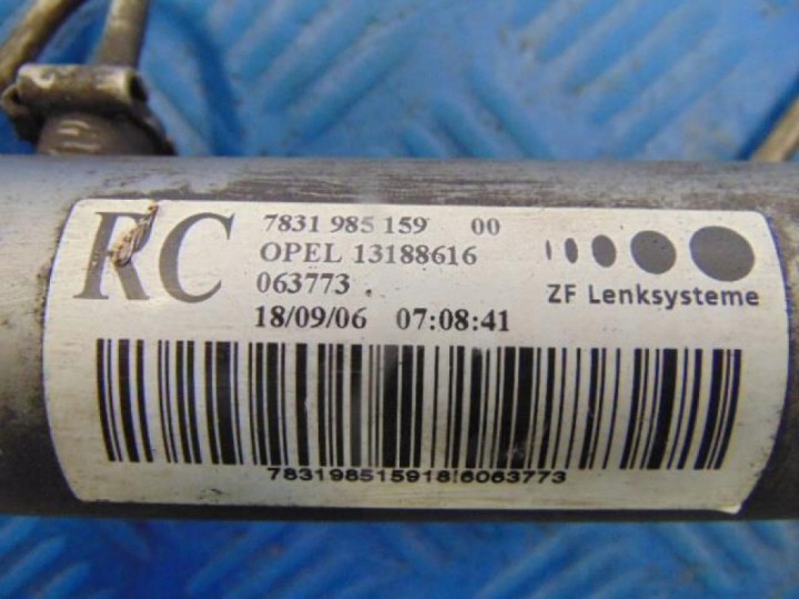 фото №5, Opel zafira b рульова рейка 13188616