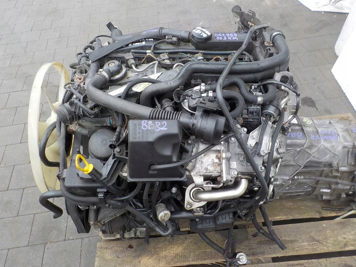 фото №10, Mercedes sprinter 12r 313cdi 2.2 cdi 163km двигатель 651955 комплектный film