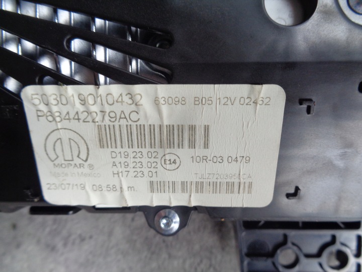 фото №6, Jeep wrangler jl бензин спідометр  прилади eu rubicon