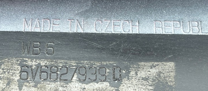 фото №16, 2 skoda fabia 3 iii hb monte carlo спойлер спойлер кришки 6v6071644 6v6827939d