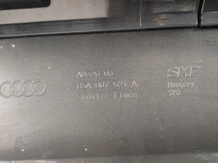 фото №10, Audi q3 ii 83a бампер задній зад 2018- 4pdc