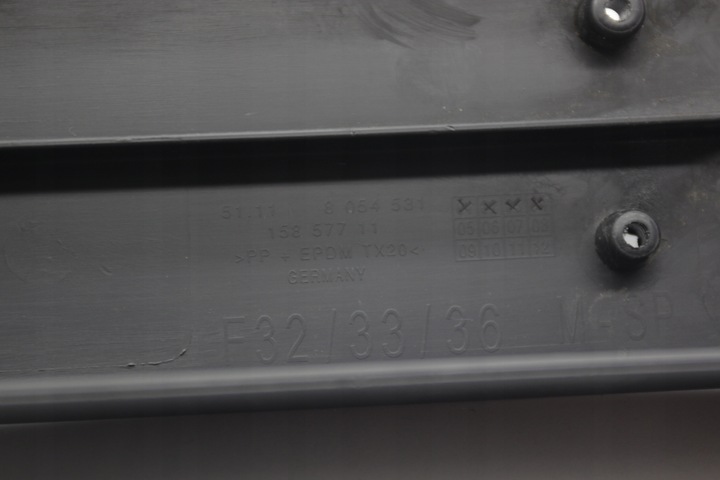 фото №7, Bmw f33 f32 f36 планка pod номерные знаки регистрационная 8054531