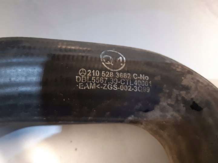 фото №1, Труба turbo інтеркулер mercedes e w210 2.7cdi