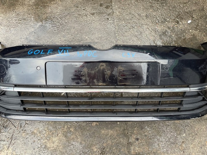 фото №10, Vw golf vii рестайлінг бампер перед переднє 4xpdc комплектний колір lc9x