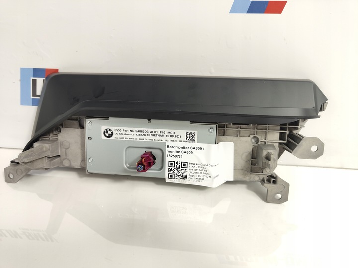 фото №7, Дисплей монітор екран навігації mgu 10,25'' bmw 1 f40 2 f44 5a065d3
