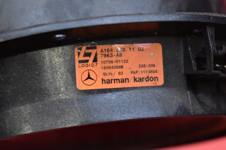 фото №6, Динамик harman кардон правое зад aa1648201102 mercedes r-klasa w251 05-10