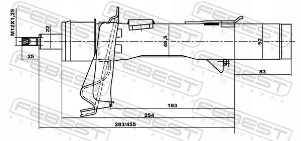 фото №3, Амортизатор переднее левый ford c-max ccg 2013-