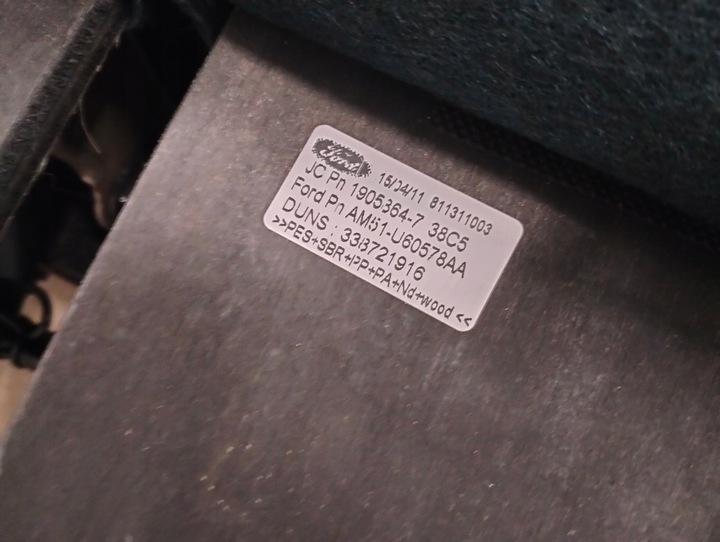 фото №9, Ford grand c-max сидіння 3 ряд