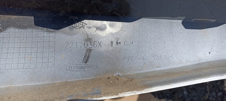 фото №9, Бампер перед переднее renault zoe ii 2 19-21rok