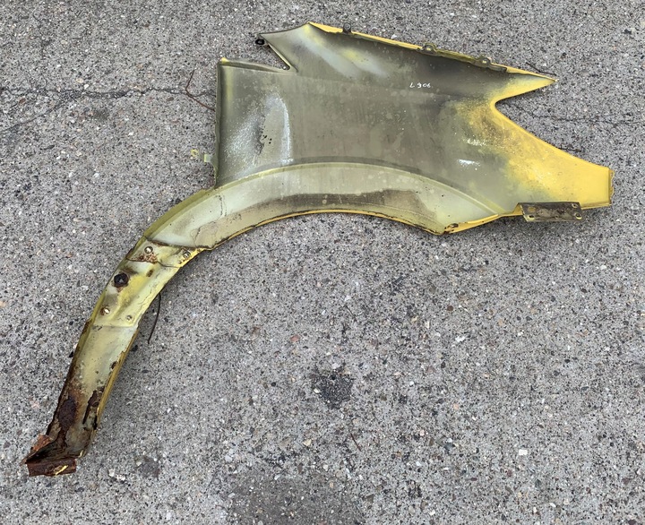 фото №4, Крыло левый перед переднее жёлтый sprinter 906