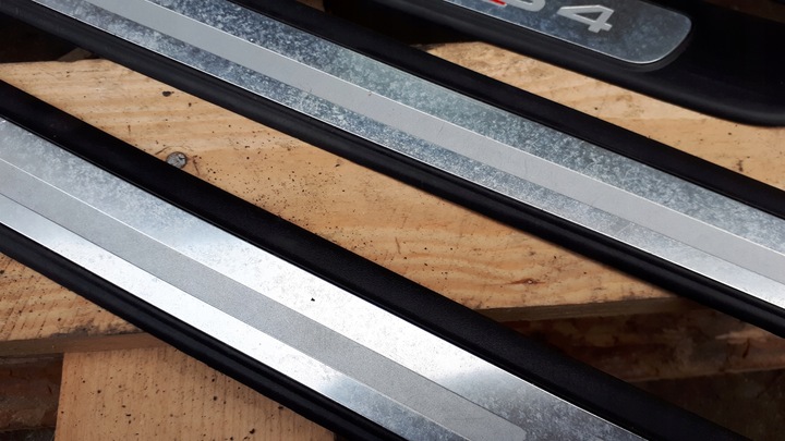 фото №8, S4 b8 a4 планка планки накладки порогові sline