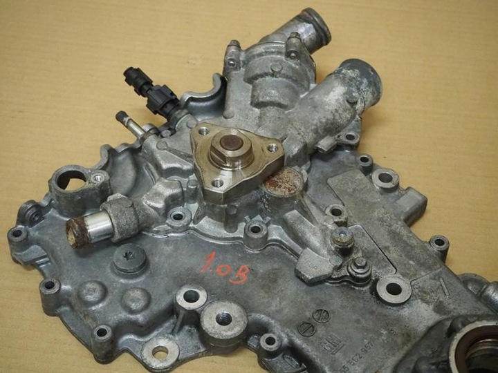 фото №3, Корпус крышка распределительный вал насос opel corsa d 1.0 b