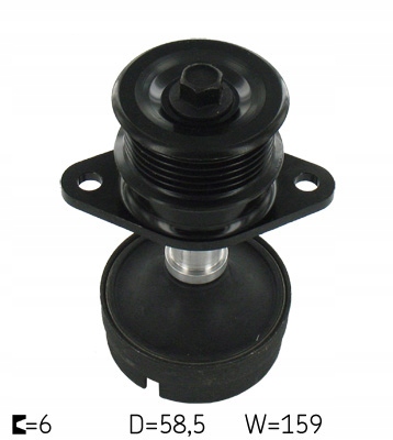 фото №1, Skf сцепление генератора ford