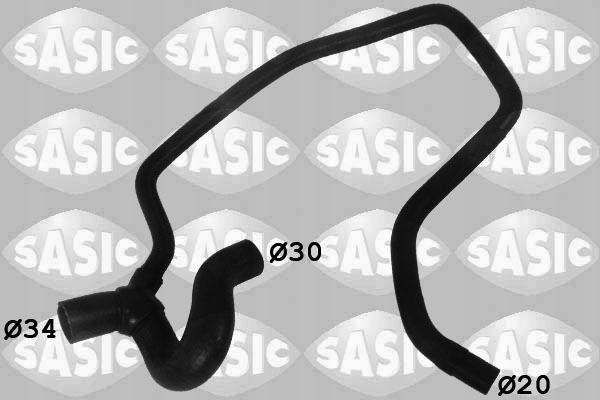 фото №2, Sasic шланг водяний opel corsa c 1,3d 03-09