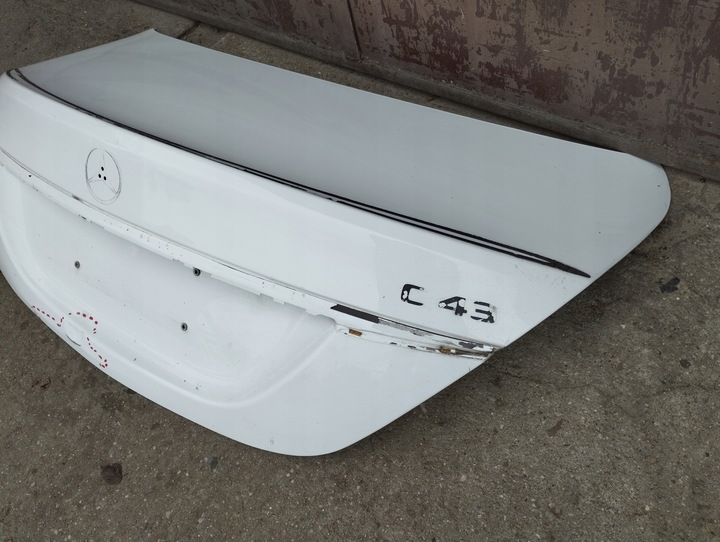 фото №6, Крышка багажника mercedes w205 sedan c43