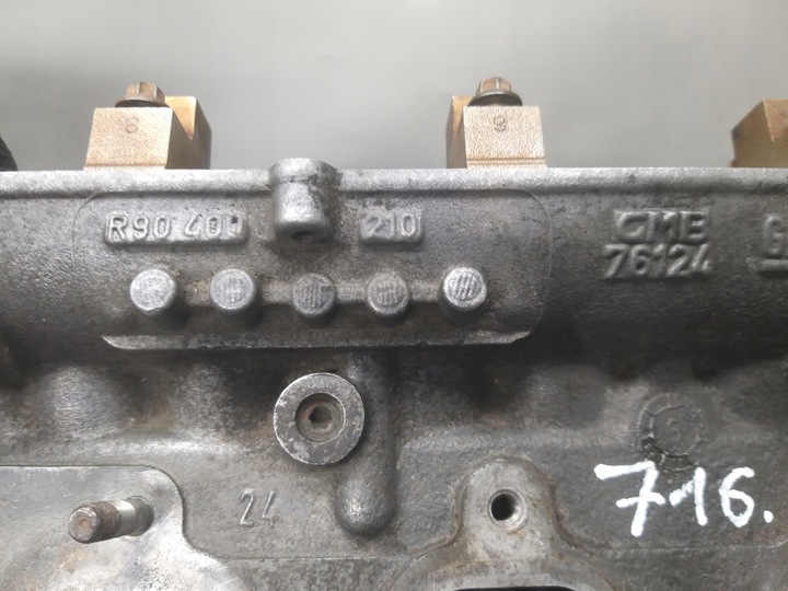 фото №15, Головка двигуна astra g ii 1.6 16v z16 z16xe zafira vectra meriva r90400210