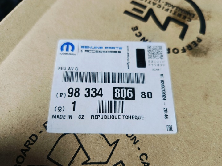 фото №14, Citroen c3 iii рестайлинг 20- лампа левая свет drl левая перед led 9833480680