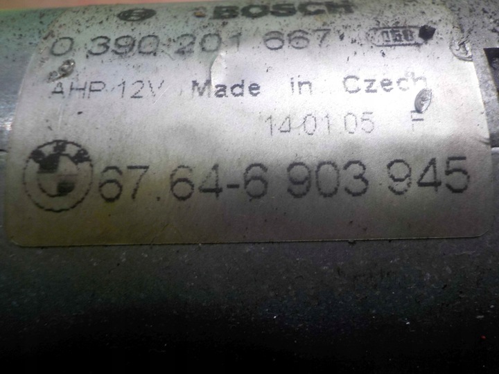 фото №4, Bmw x5 e53 рестайлинг 05r моторчик колонки 6903945 0390201867