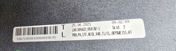 фото №12, Vw passat b8 рестайлинг бампер l0k1 4pdc зад задний универсал 3g9807421d