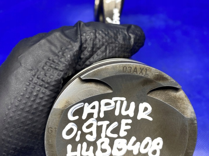 фото №11, Поршень шатун шатун captur dacia sandero nissan 0.9 tce h4bb408 20mm 46mm