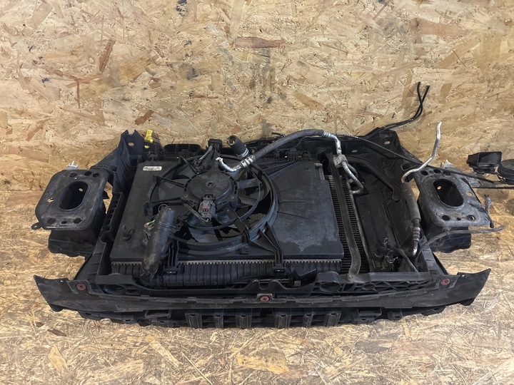 фото №9, Pas переднє комплект радіатор вентилятор балка ford fiesta mk7 1.4 tdci