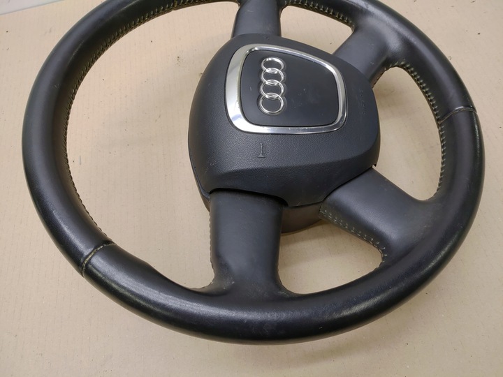 фото №5, Руль + подушка безопасности четырёхспицевый кожа audi a3 8p рестайлинг годы 08-12