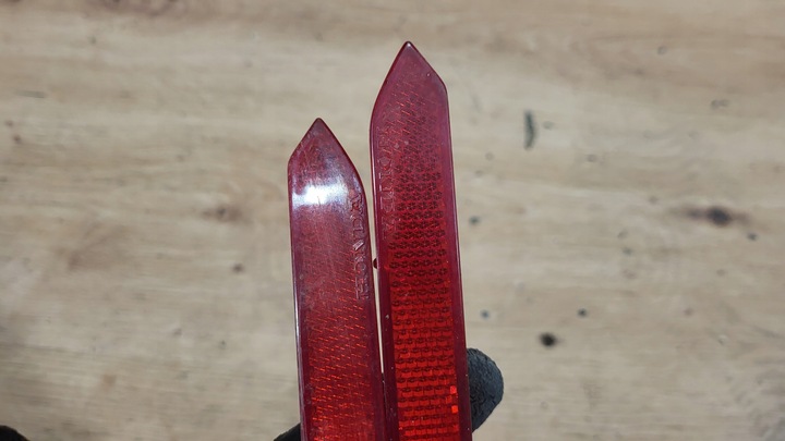 фото №6, Відбивач бампера зад лівий праві комплект honda civic viii 8 ufo hb 5d європа