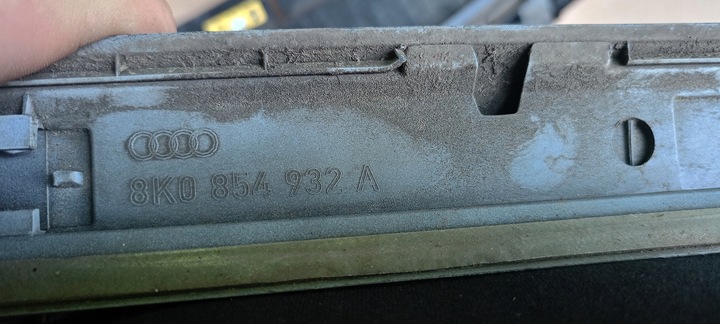 фото №6, Поріг праві планка порогова права audi a4 b8 s-line 8k0 8k0854932a оригінал