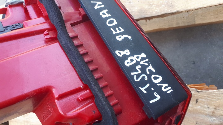 фото №11, S4 b8 рестайлинг a4 лампа левая левый зад w крышка багажника usa