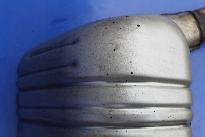 фото №15, 2 x глушник кінцевий глушники комплект оригінальний номер mercedes cls w218 c218 a2124910100