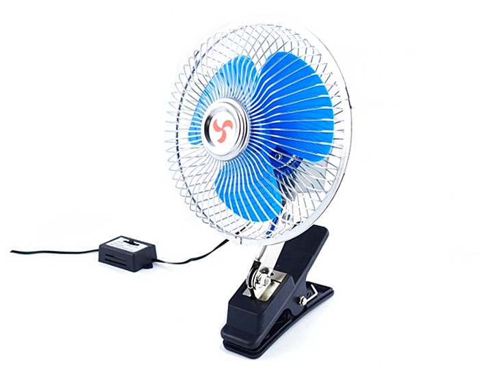 фото №7, Кліпса 12v вентилятор вентилятор автомобільний поворотний