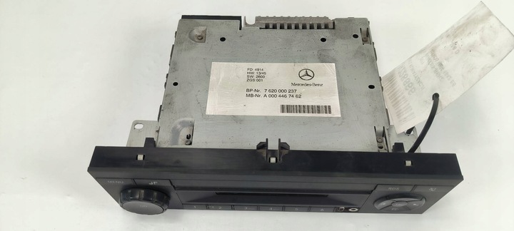 фото №6, Радіо a0004467462 mercdes-benz actros mp4 1842 e6