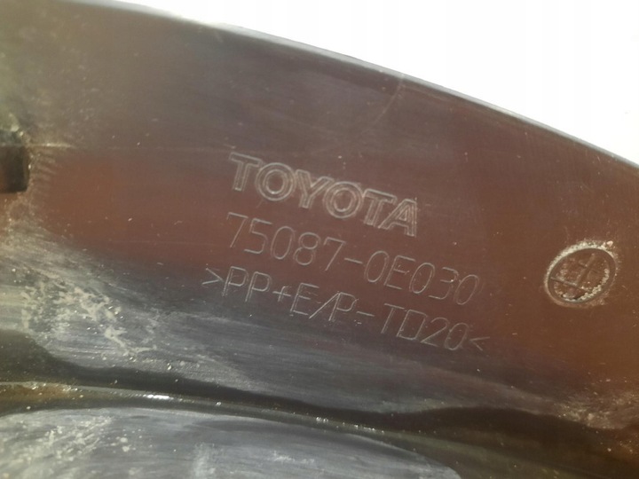 фото №5, Toyota highlander iv 19- планка крыльев зад задняя правая 75087-0e030