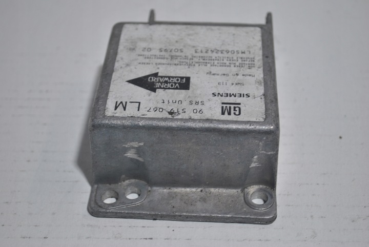 фото №6, Датчик подушка безпеки модуль opel astra f i 90519067