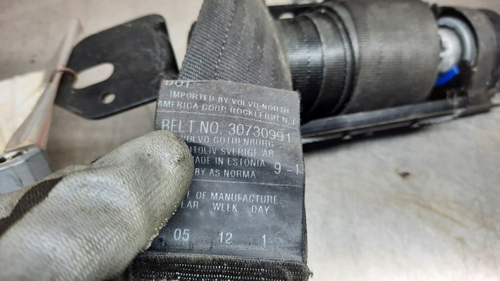 фото №5, Pas безпеки правий перед volvo s60 v70 ii xc70 30730991
