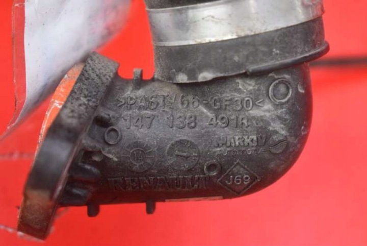 фото №9, Шланг трубка  труба воздуха 165765493r nissan qashqai ii j11 1.5 dci 110 km