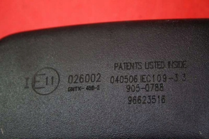 фото №8, Зеркало внутренние заднего вида фотохромный 96623516 chevrolet captiva 06-11