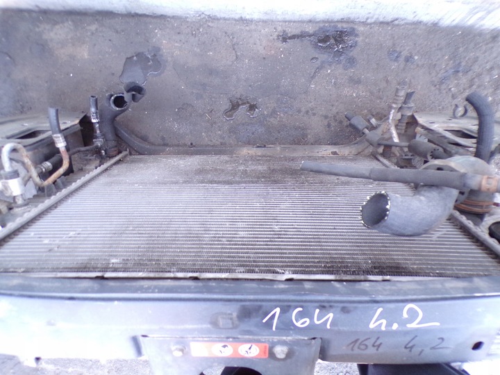 фото №4, Pas переднє радіатор комплект mercedes w164 ml