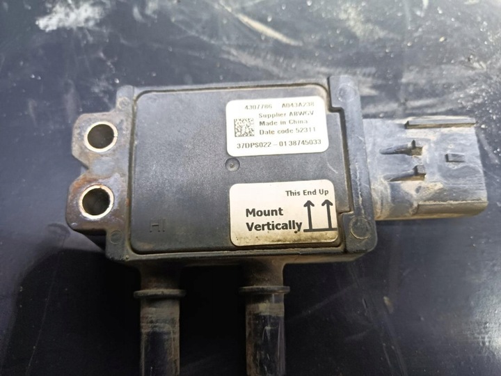 фото №1, Daf xf cf 106 датчик dpf разницы давление выхлопных газов 4307786