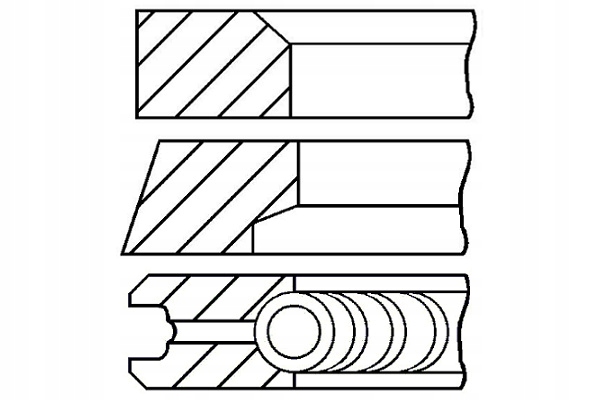фото №2, Кольца поршневые kpl kia sportage ii 2.0 i 16v 09 2004-hyu tucson