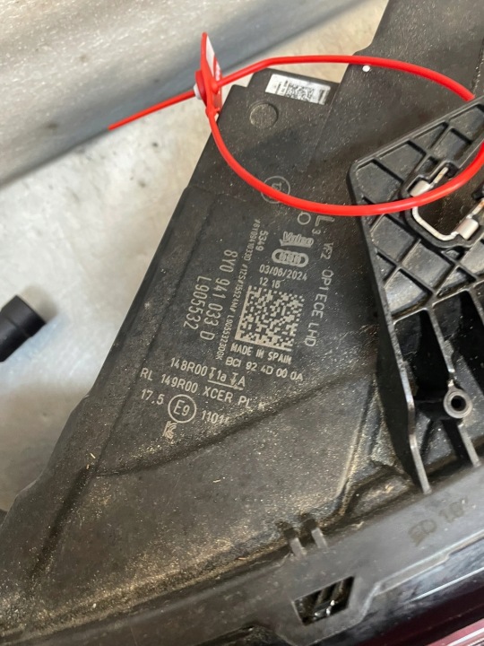 фото №6, Фара ліві перед передня повний led audi a3 8y fl рестайлінг 8y0941033d європа