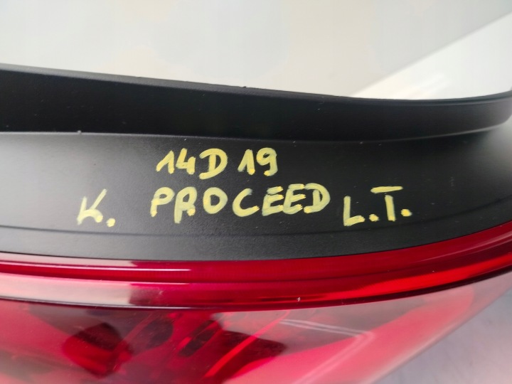 фото №12, Kia proceed pro ceed i 07r- фара левое зад левая задняя