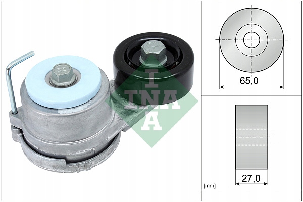 фото №13, Schaeffler ina 534 0429 10 napinanie подлокотник, zebrovany klinovy remen