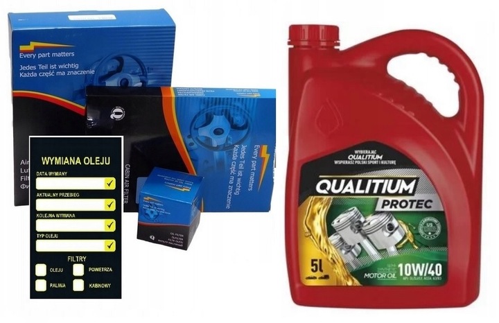 фото №1, Filtry x3 + масло 10w40 5l opel vectra c signum 2.0 2.2dti