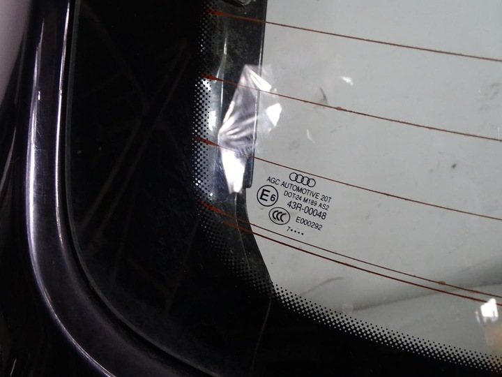 фото №7, Кришка зад задня + скло + двигунчик двірники + важіль audi q5 2008-2016