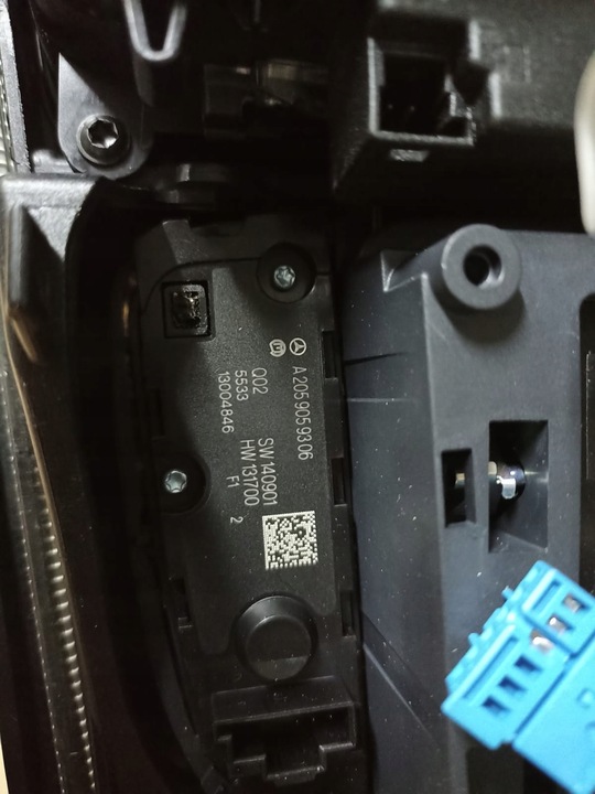 фото №7, Mercedes w205 c клас панель середній тунель контролер dekor