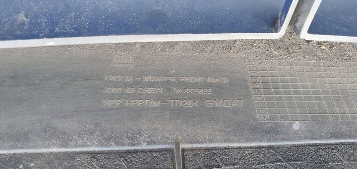 фото №10, Chevrolet cruze бампер перед переднє 96332922