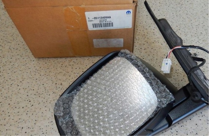 фото №2, Дзеркало ліві зовнішні dodge chrysler 05113409aa