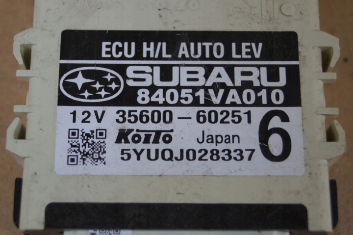 фото №5, Модуль управления светом (блок фар, блок розжига) subaru wrx sti 84051va010