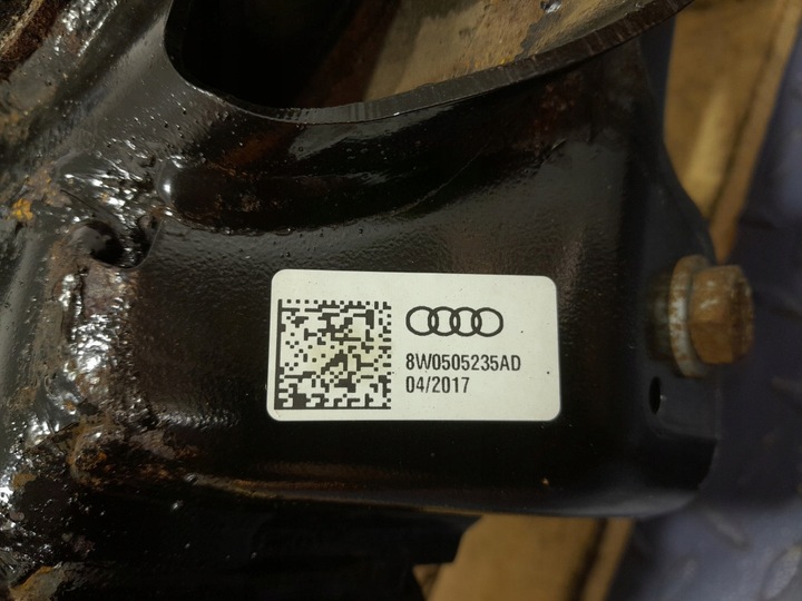 фото №8, Audi a5 f5 8w sportback полный привод тележка подрамник зад 8w0505235ad